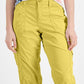 Style & Co Women's Cargo Capri Pants Yellow Size 14