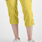 Style & Co Women's Cargo Capri Pants Yellow Size 14