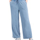 Style & Co Women's Wide Leg Sweatpants Blue Size Medium