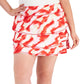 ID Ideology Women's Twist Flounce Skort Red