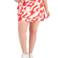 ID Ideology Women's Twist Flounce Skort Red