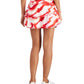 ID Ideology Women's Tornado Twist Printed Skort Red Size X-Small