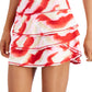 ID Ideology Women's Tornado Twist Printed Skort Red Size X-Small