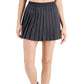 ID Ideology Women's Active Solid Pleated Skort Gray Size X-Large