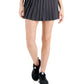 ID Ideology Women's Active Solid Pleated Skort Gray Size X-Large