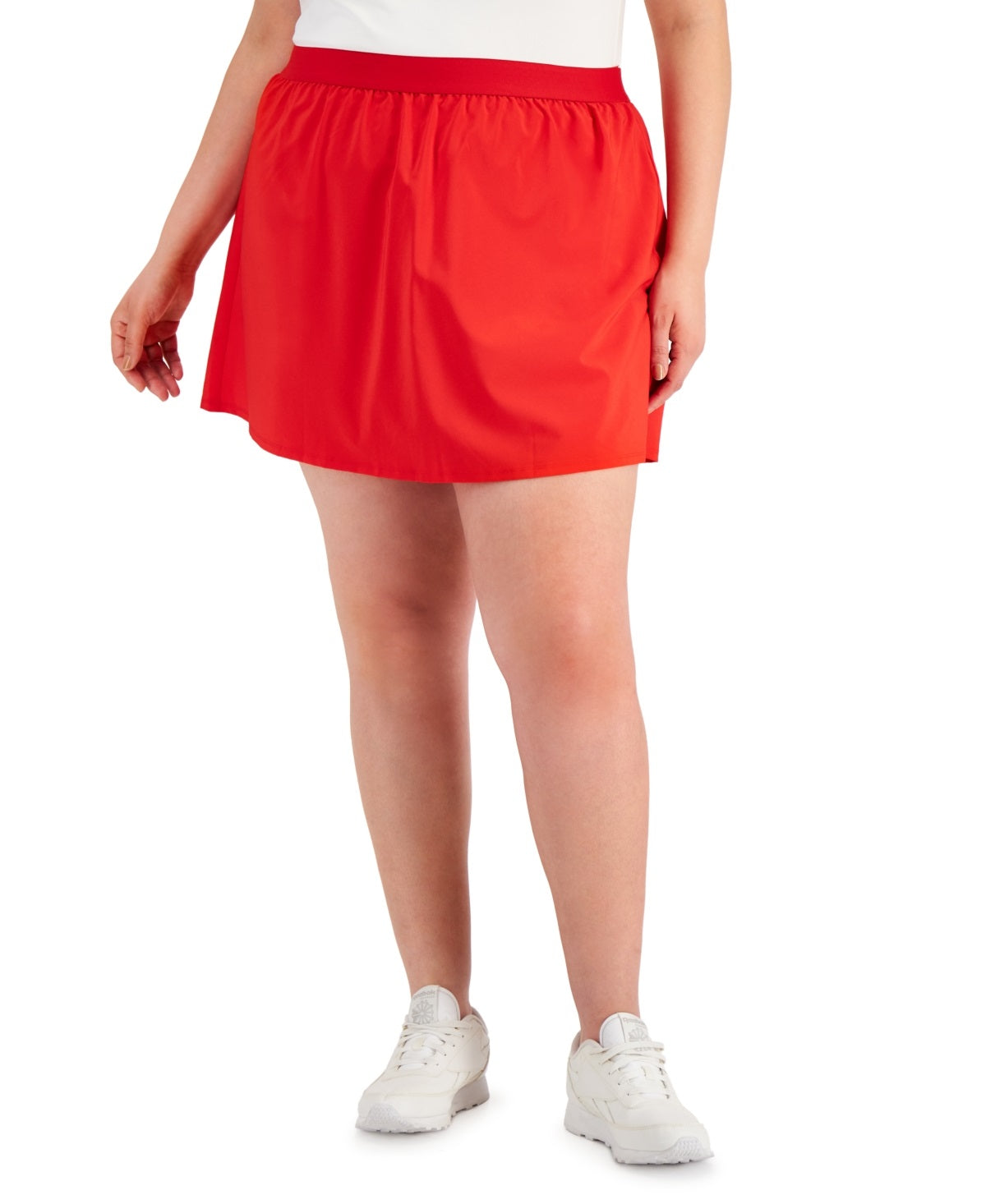 ID Ideology Women's Woven Skort Red Size 2X