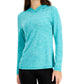 ID Ideology Women's Essentials Hooded T-Shirt Blue Size X-Large