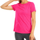 ID Ideology Women's Mesh T-Shirt Pink Size XX-Large