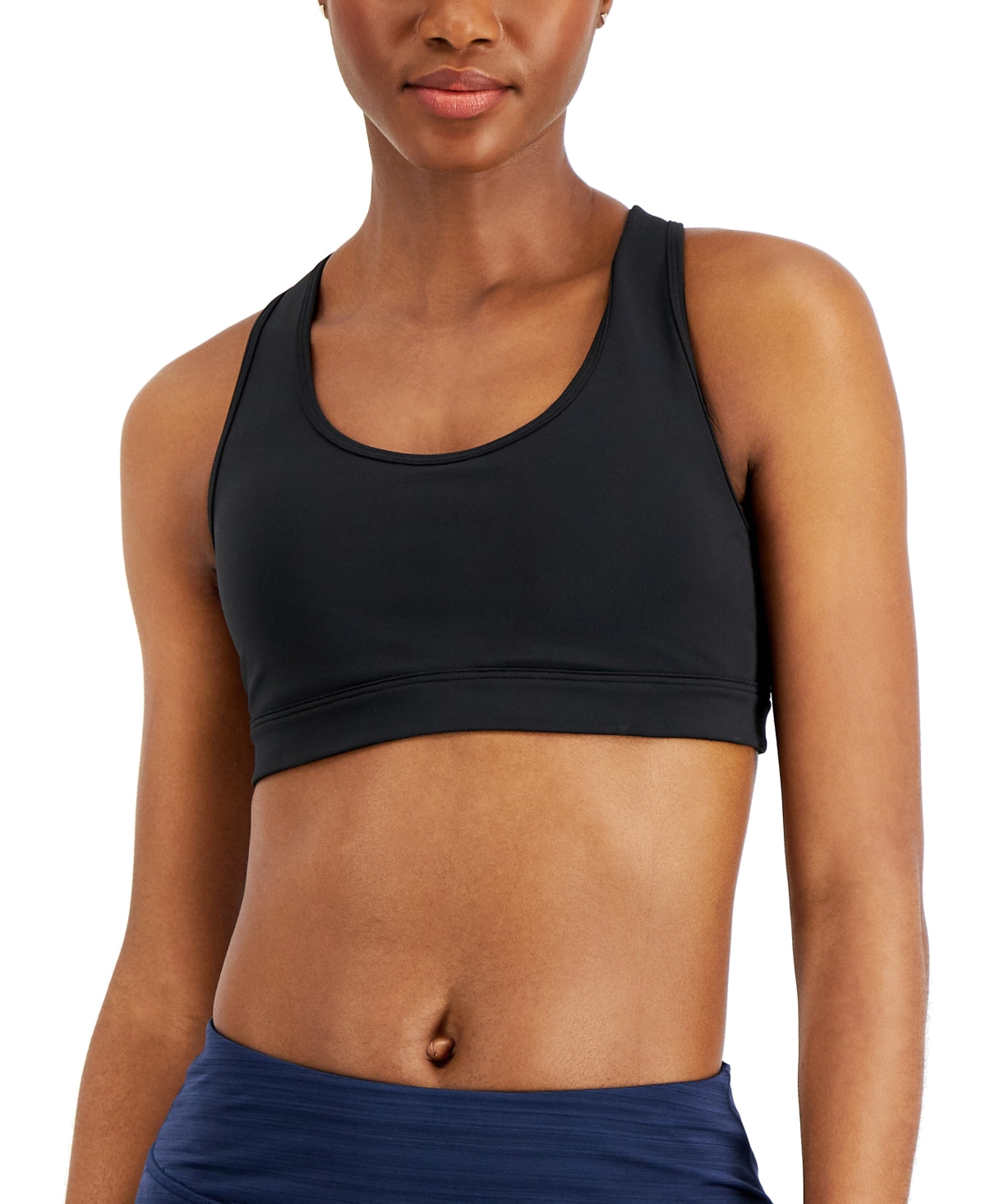 ID Ideology Women's Performance Medium Impact Sports Bra Black Size Medium