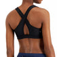 ID Ideology Women's Performance Medium Impact Sports Bra Black Size Medium