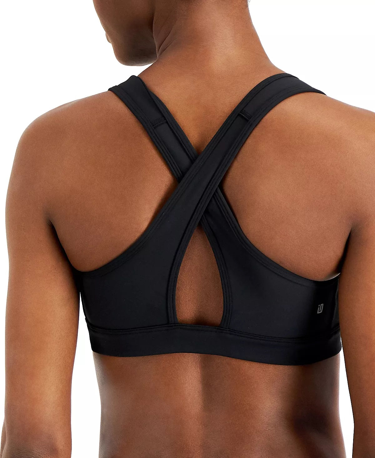 ID Ideology Women's Performance Medium Impact Sports Bra Black Size Medium