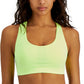 ID Ideology Women's Performance Medium Impact Sports Bra Yellow