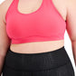 ID Ideology Women's Medium Impact Sports Bra Pink Size 3X