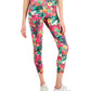 ID Ideology Women's Tropical Side Pocket Leggings Pink Size Large