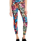 ID Ideology Women's Fern Side Pocket 7/8 Leggings Black Size Petite Small