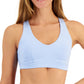 ID Ideology Women's Low Impact Sports Bra Blue Size Medium