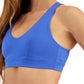 ID Ideology Women's Low Impact Sports Bra Blue Size X-Large