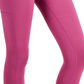 ID Ideology Women's Compression Pocket Full Length Leggings Purple Size Petite Small