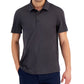 ID Ideology Men's Interlock Performance Polo Shirt Gray Size Medium