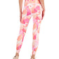 ID Ideology Women's Compression Petal Side Pocket 7/8 Leggings Pink Size Large
