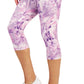 ID Ideology Women's Side Pocket Crop Leggings Purple Size Small