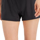 ID Ideology Women's Solid Knit Run Shorts Black Size Small