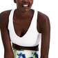 ID Ideology Women's Low Impact Sports Bra White Size X-Large