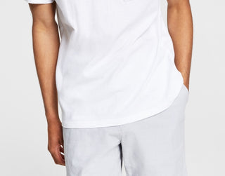 INC International Concepts Men's Cotton Zip Pocket T-Shirt White Size Small