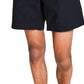 INC International Concepts Men's Chambray 7 Inseam Flat Front Shorts Black Size 34