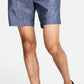 INC International Concepts Men's Chambray Shorts Blue Size 32