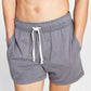 Sun + Stone Men's Sunwashed Knit Pajama Shorts Gray Size Small