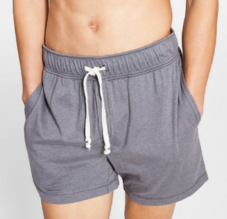 Sun + Stone Men's Sunwashed Knit Pajama Shorts Gray Size XX-Large