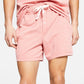 Sun + Stone Men's Sunwashed Knit Pajama Shorts Orange Size Medium