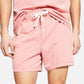 Sun + Stone Men's Sunwashed Knit Pajama Shorts Orange Size Medium