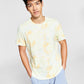 Sun + Stone Men's Sunburst Tie Dye Pajama Top Green Size XXL