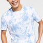 Sun + Stone Men's Scattered Tie Dye Pajama Top Blue Size Large