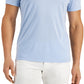 Alfani Men's Stretch Solid Polo Shirt Blue Size Small