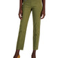 Alfani Women's Tummy Control Pull On Straight Leg Pants Green Size 10