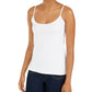 Style & Co Women's Fitted Camisole White Size Petite Medium