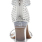 INC International Concepts Women's Makenna Vinyl Dress Sandals White Size 7.5 M