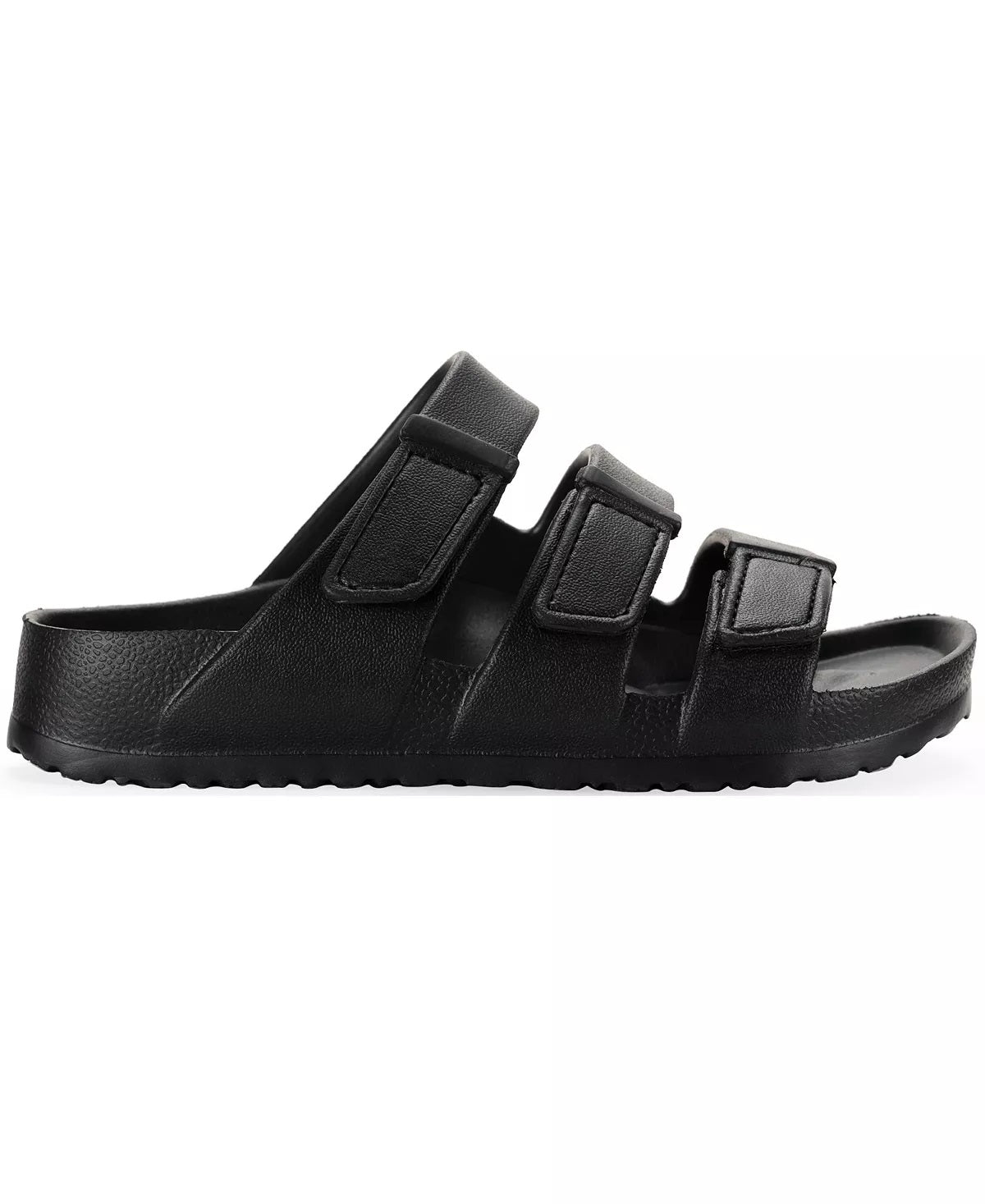 Sun + Stone Men's Bowie Sandal Shoes Black Size 8 M