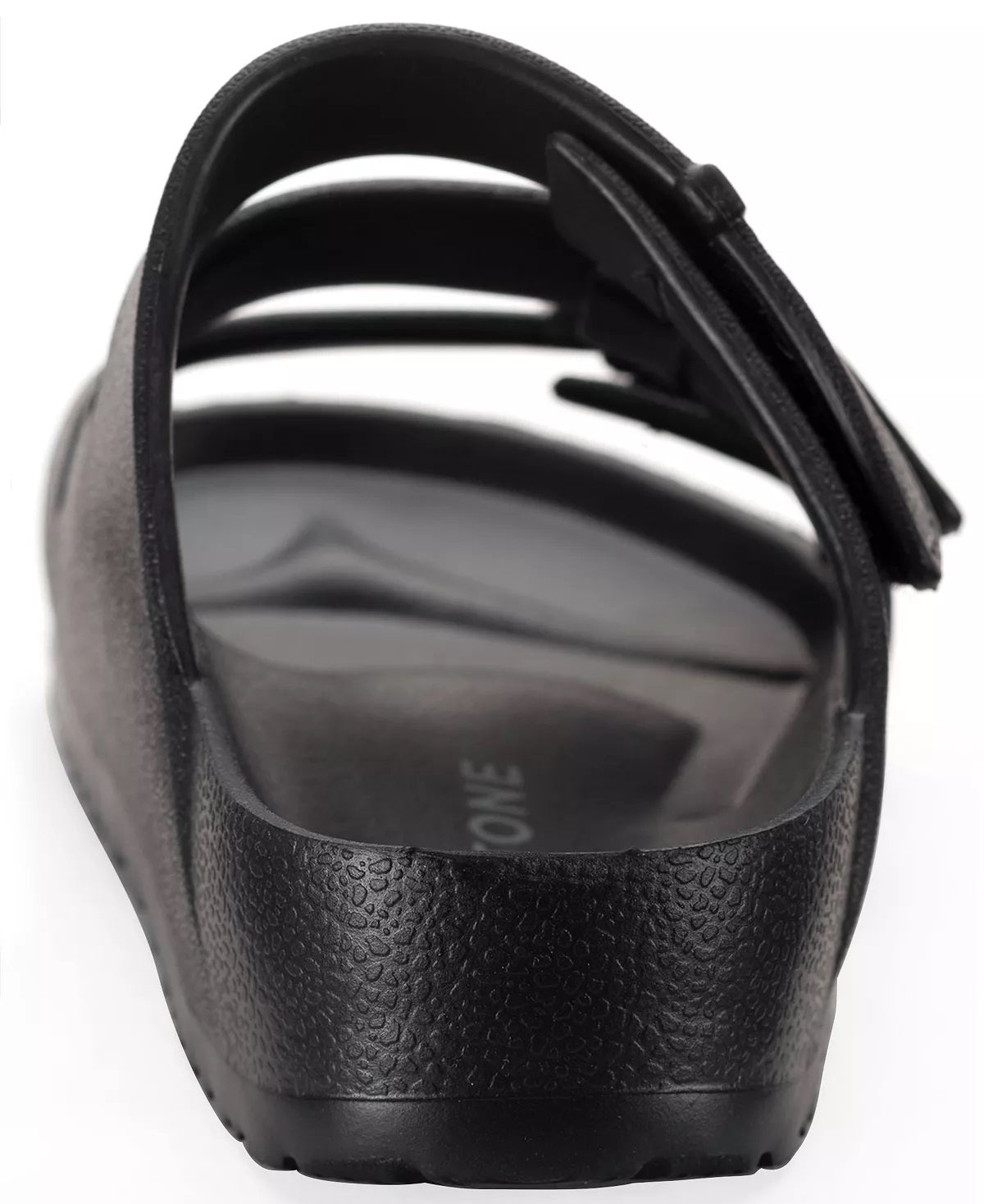 Sun + Stone Men's Bowie Sandal Shoes Black Size 8 M