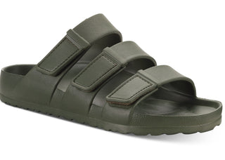 Sun + Stone Men's Bowie Sandal Shoes Green Size 10 M