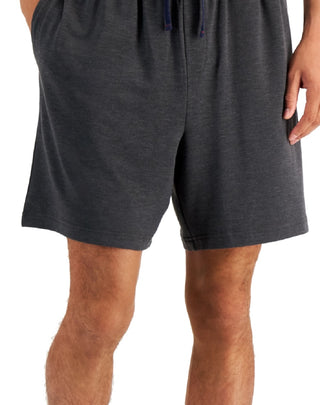 Club Room Men's Solid Terry Pajama Shorts Gray Size X Large