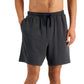 Club Room Men's Solid Terry Pajama Shorts Gray Size X Large