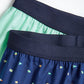 Club Room Men's 2 Pk Nautical Flag & Solid Boxer Shorts Blue Size XX-Large