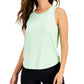 ID Ideology Women's Birdseye Mesh Tank Top Green Size X-Large