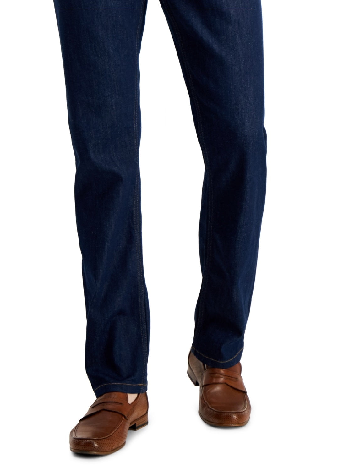 Alfani Men's David Rinse Straight Fit Stretch Jeans Blue Size 33X30