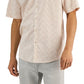 Alfani Men's Geometric PrinT-Shirt White Size Medium