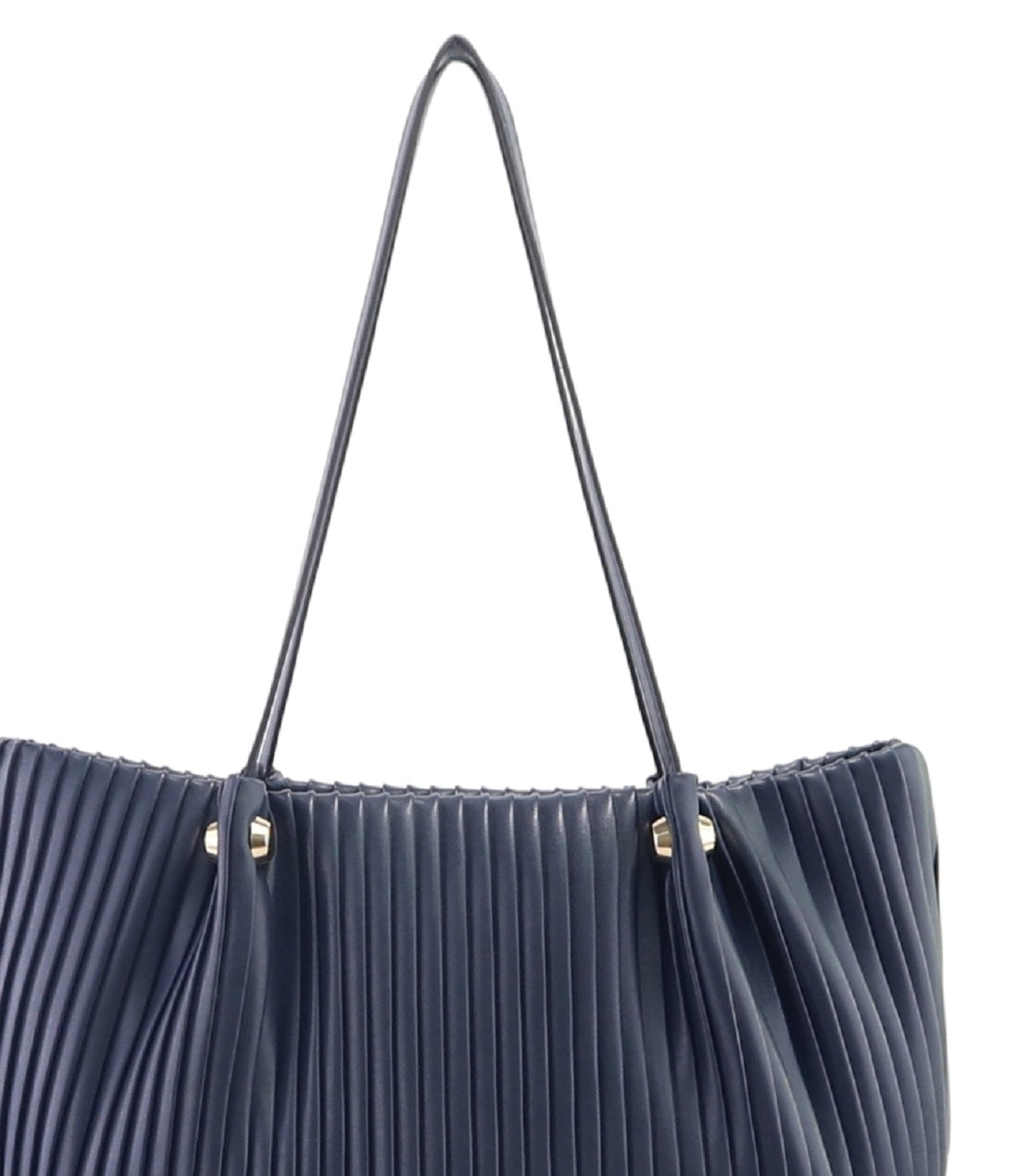 Alfani Women's Phoebe Pleated Tote Blue Size Regular